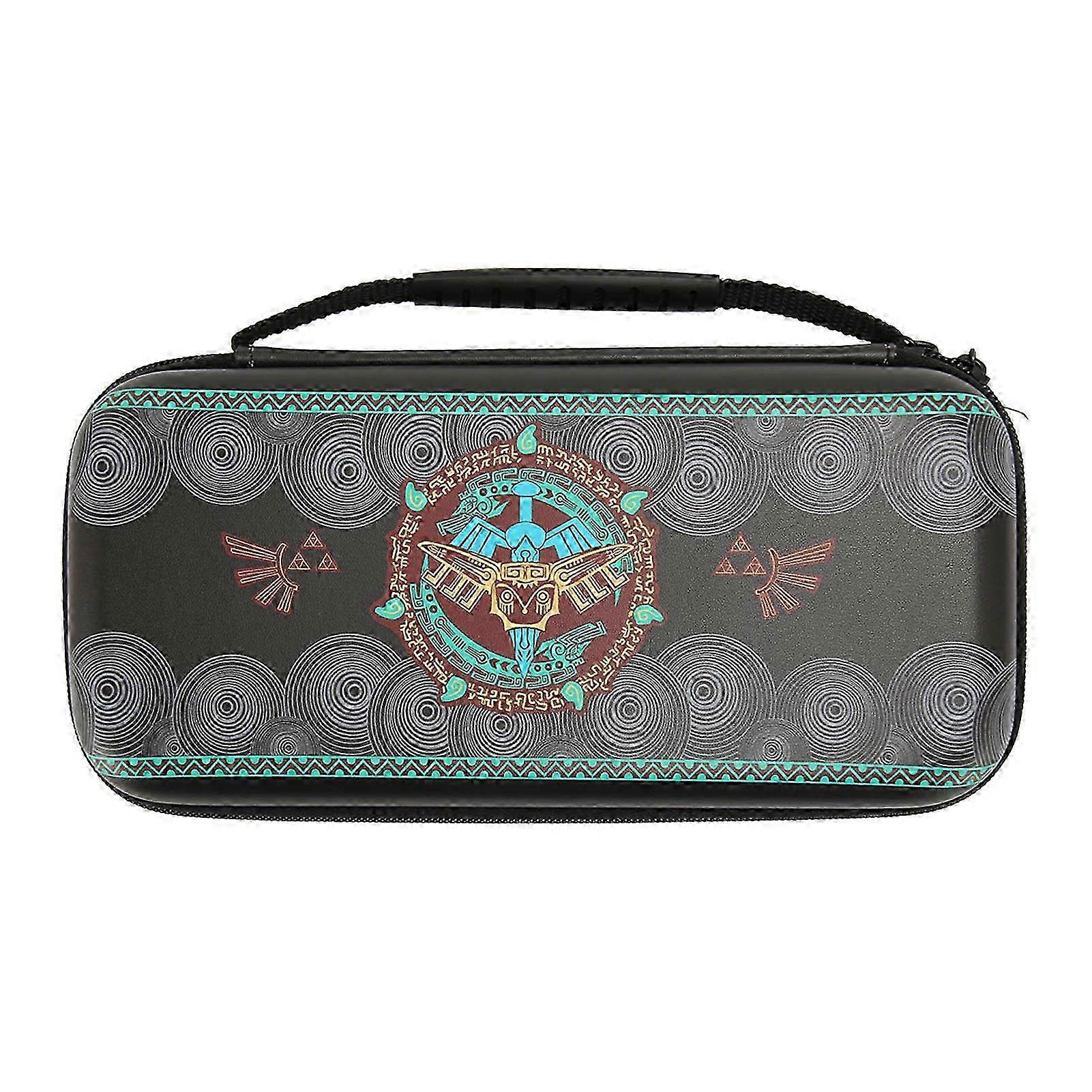Hard Carrying Case for Handheld Console OLED - Shockproof Travel Storage Bag for Console and Accessories