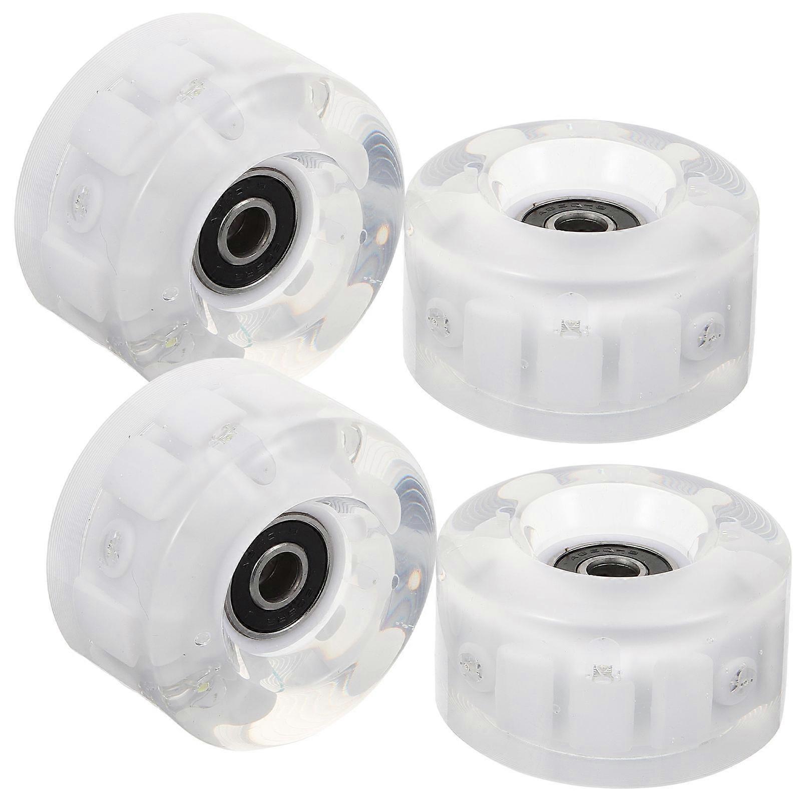 Grip Roller Skates Wheels Skates Accessories Beginners Asphalt Roads 5 50X5 50X3 00CM Pu Material 1Set