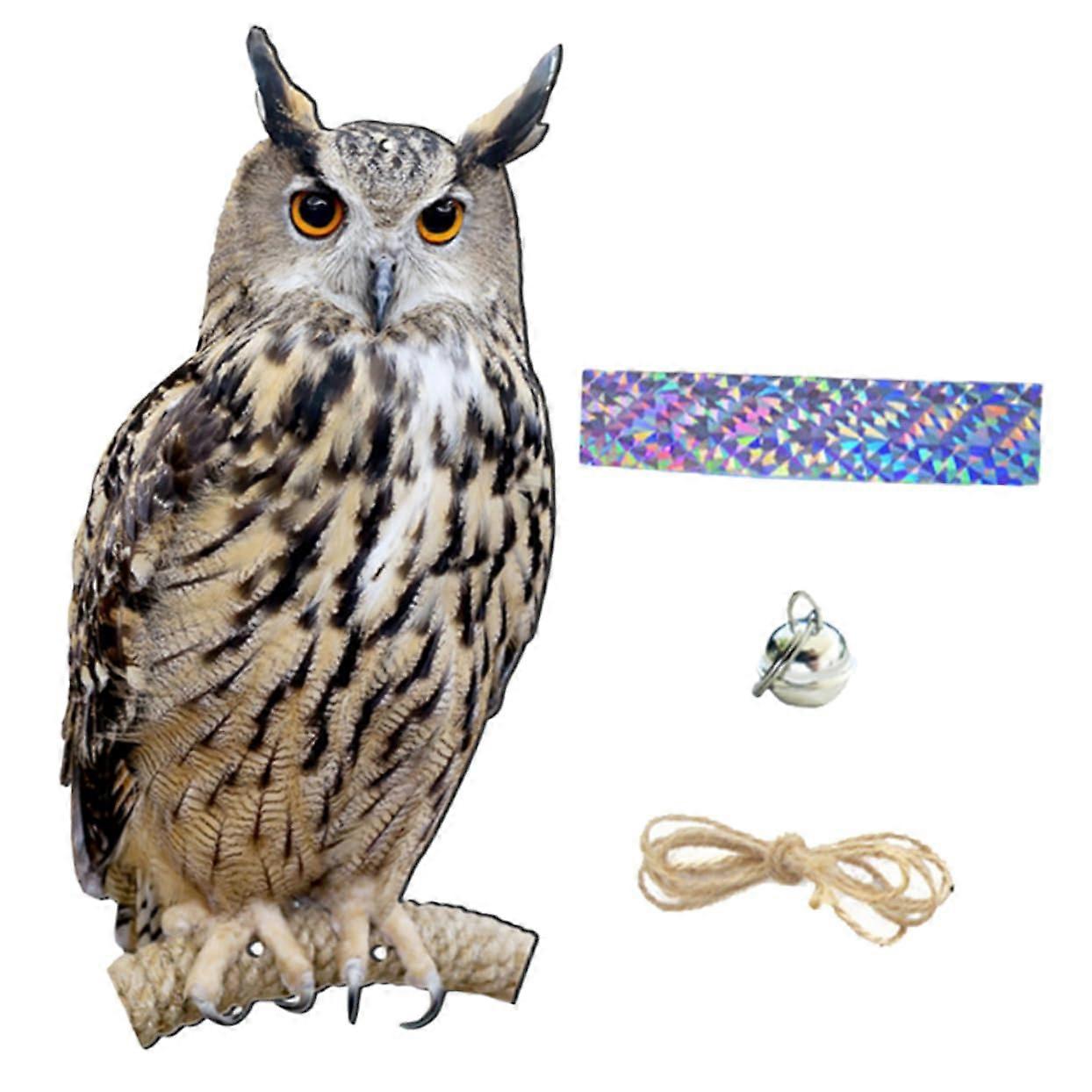 1Satz bird repellent for garden hanging decoration ornament with bells for an effective bird protection in outdoor area and functional for your garden