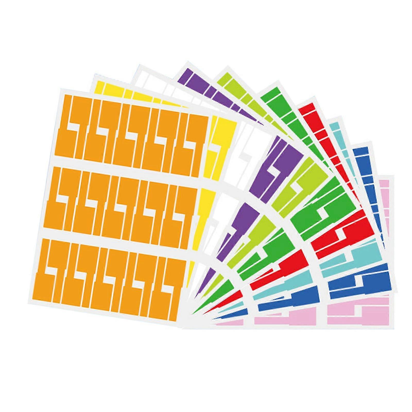 Cable labels, 10 colors, 300 pieces Ref: 3965