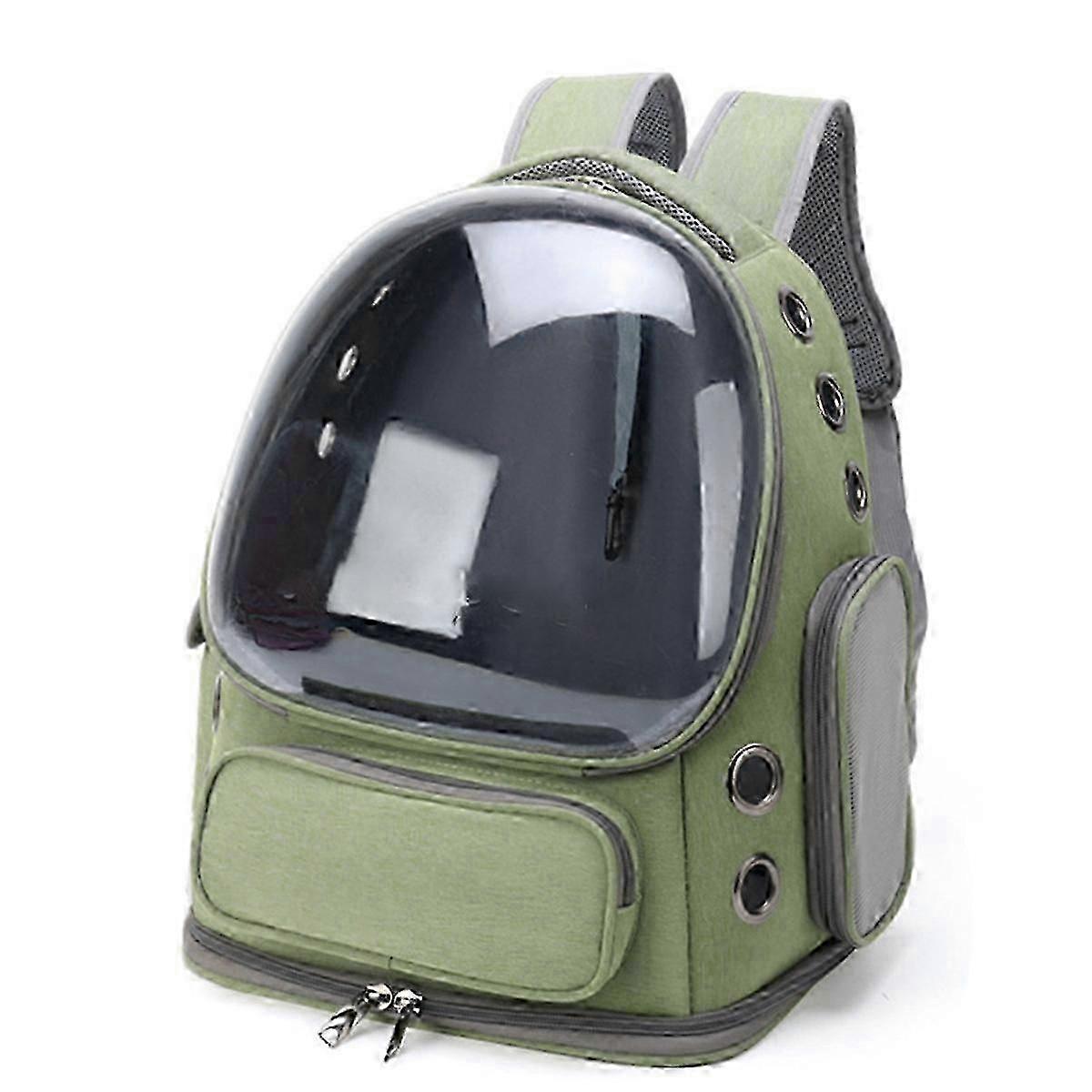 透明カバーバックパックペットバッグポータブルスペースカプセル大容量猫キャリアオウムペットアクセサリー