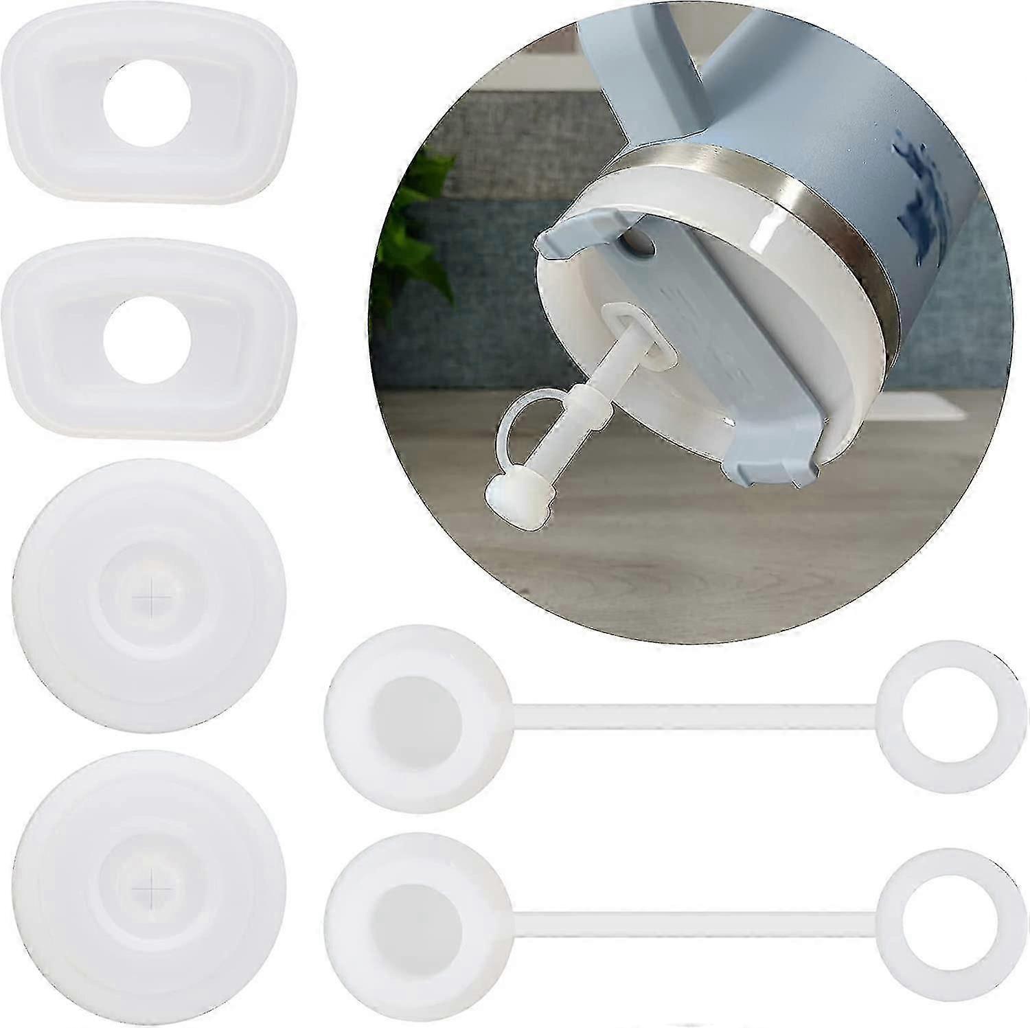 مجموعة سدادة سيليكون مقاومة للانسكاب من 3 ، متوافقة مع 1.0 كوب ستانلي 40 أونصة 30 أونصة ، ملحقات ستانلي