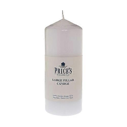 Prices Pillar Candle White 6