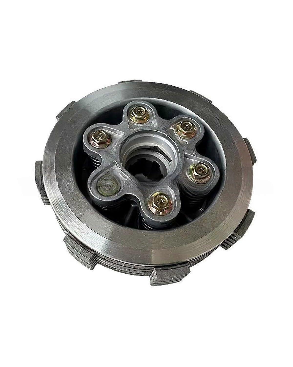 Motorcycle Engine Parts Clutch Assembly 6 Columns 6 Holes Easy Installation Compatible with Various Models