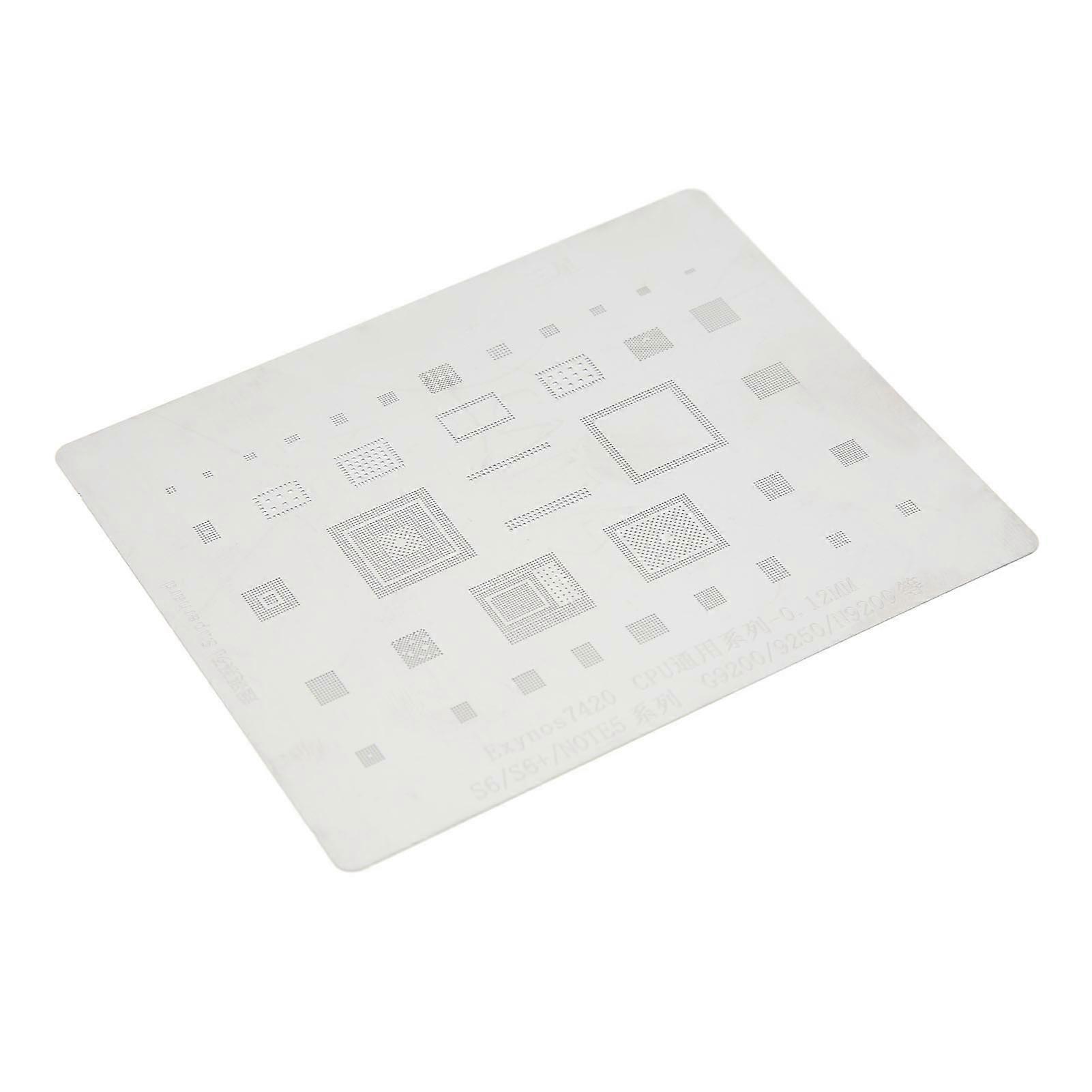 CPU Reballing Stencil Stainless Steel Reballing Net Rework Template for Mobile Phone Repair