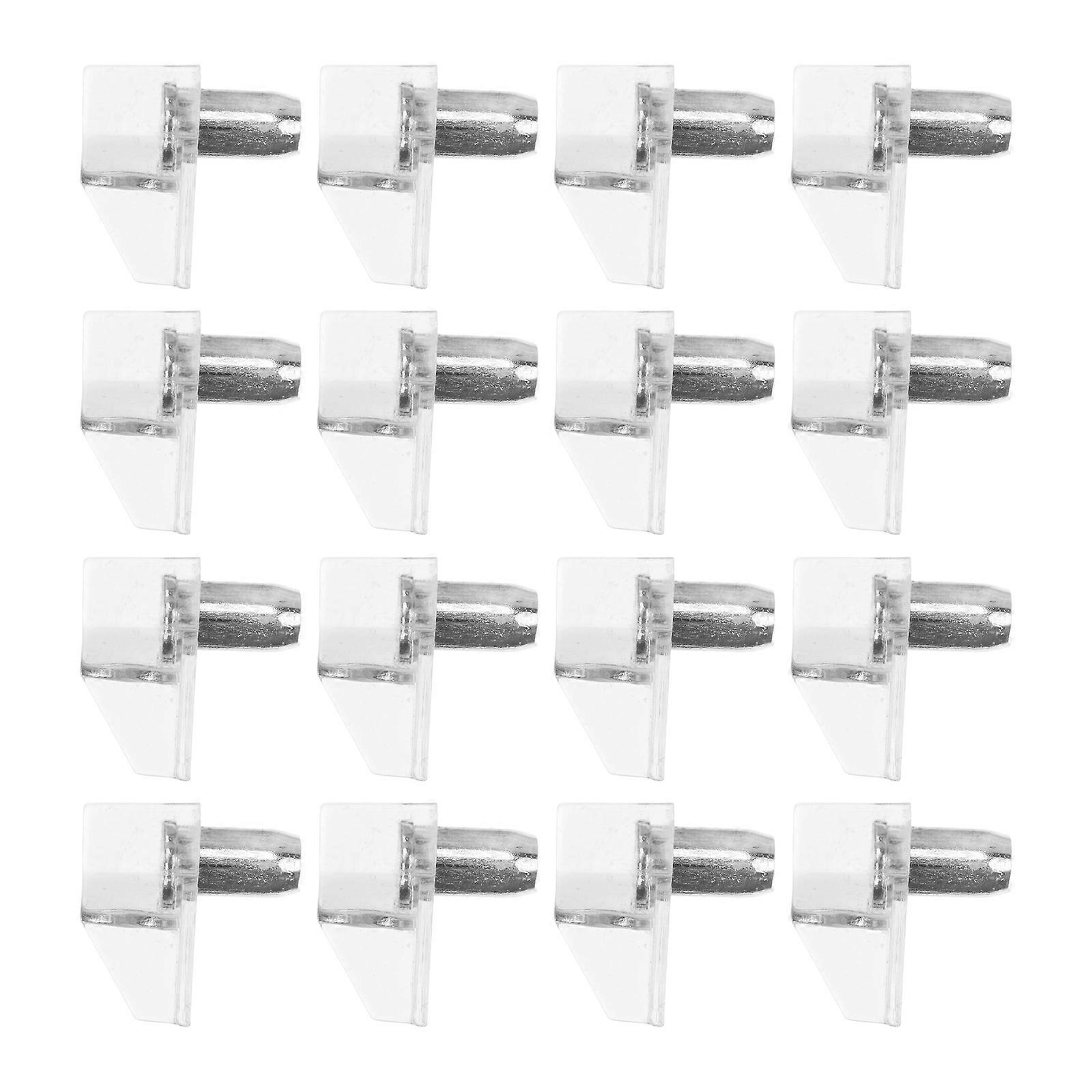 100pcs Transparent Shelf Support Pins for Cabinets, Bookcases & Furniture – Easy Installation, Versatile Home & Kitchen Storage Solution