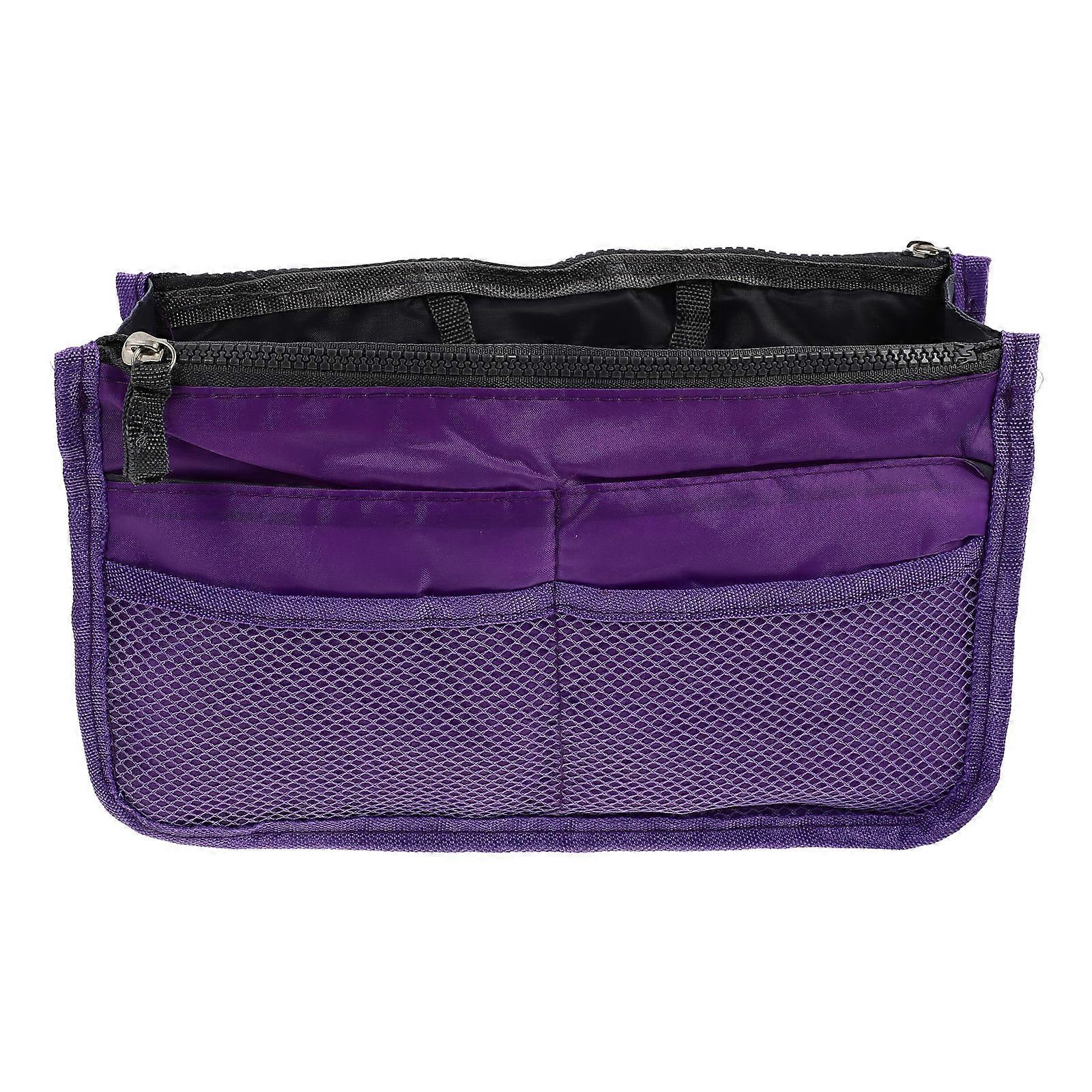 Purple Nylon Bag Liner with Large Capacity for Storage Craftsmanship and Durable Design 1pc