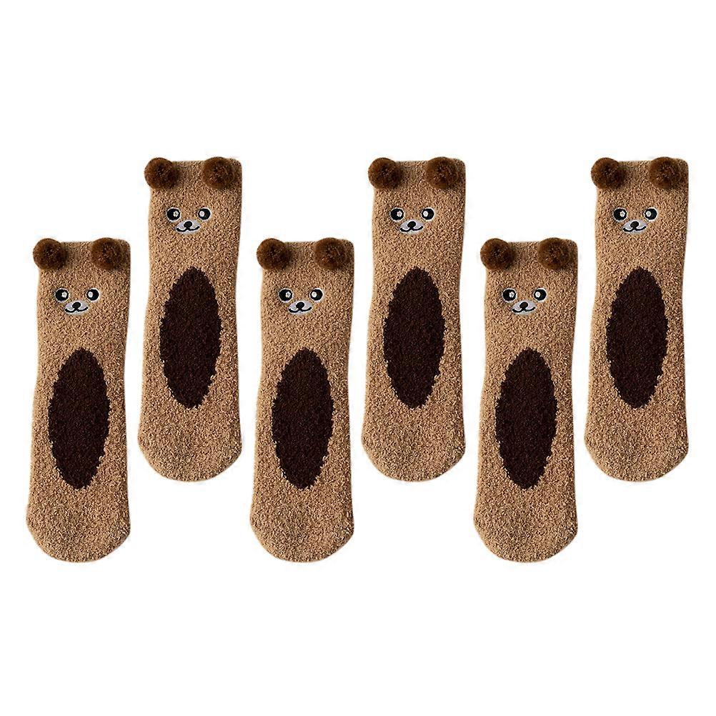 Cozy Socks For Girls Premium Use 30X8X1CM Comfortable 3Pairs