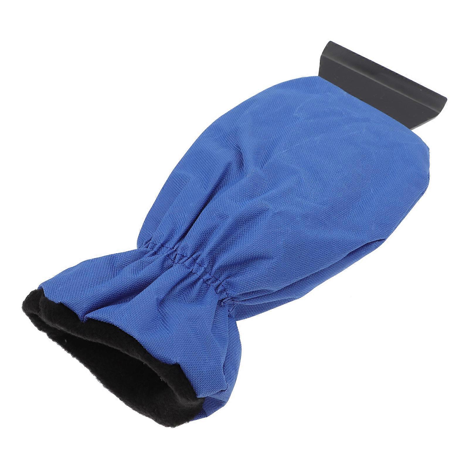 Snow Removal Ice Scraping Tool Winter Use For Car Maintenance Synthetic Material 38x10cm 1Set
