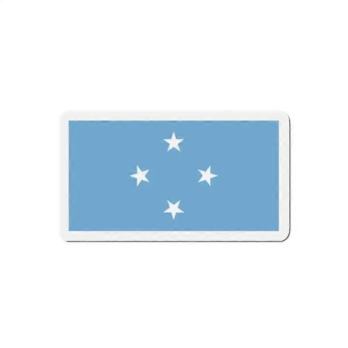 Magnet Flag - Micronesia - 9 cm - 50 pieces - Multicolor - Synthetic resin - Mixed