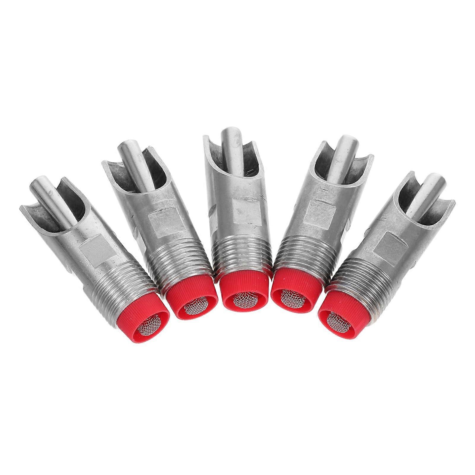 5St Piglet Flat Air Blow Spray Nozzle Plate Socket Clamp Air Blower Automatic Water Drinker Piglet Drinking System