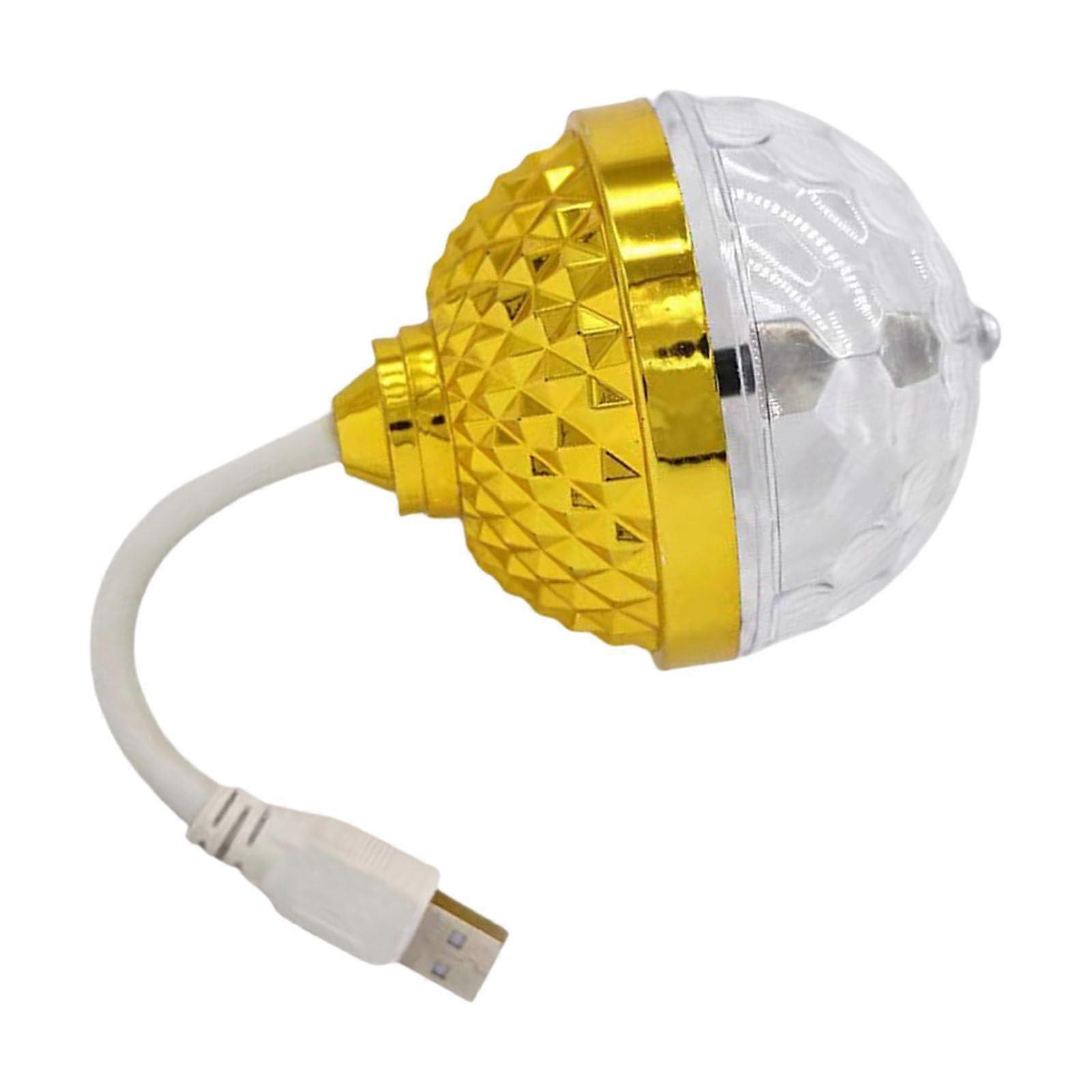 Portable Rotating Ball LED Bulb Various Disco Effect Party Lighting Equipment for Home Stage and Celebration Disco Light