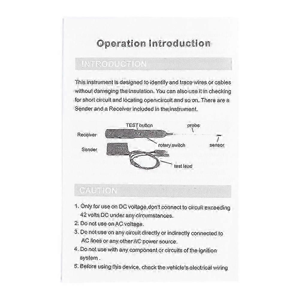 8 in 1 Voltage Tester AC DC 6-380V Multifunctional Car Electrical Instrument Detector with Indicator