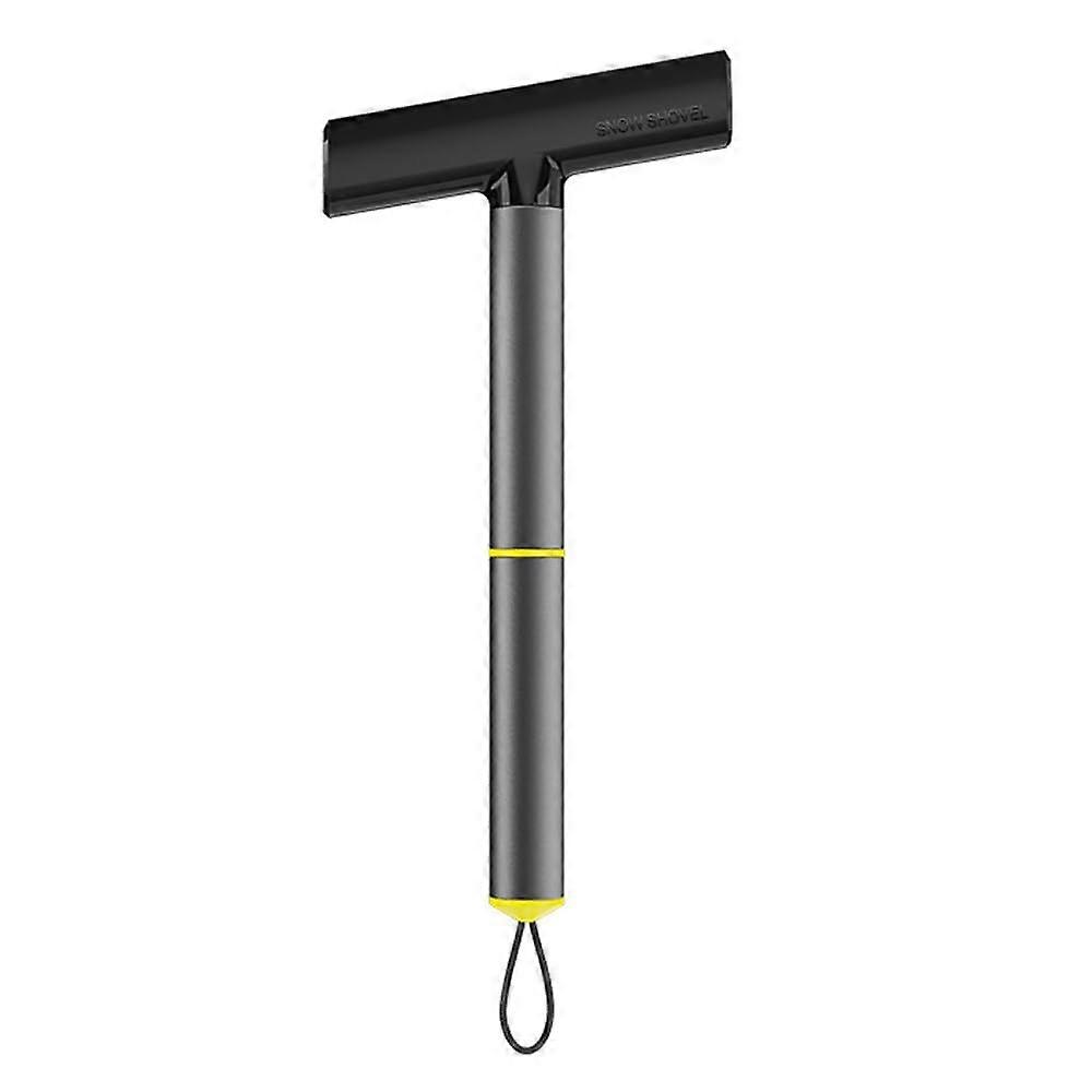 Portable ice scraper, TPU material, multifunctional, snow melting tool with detachable stone hook, for windshield, car ice remover