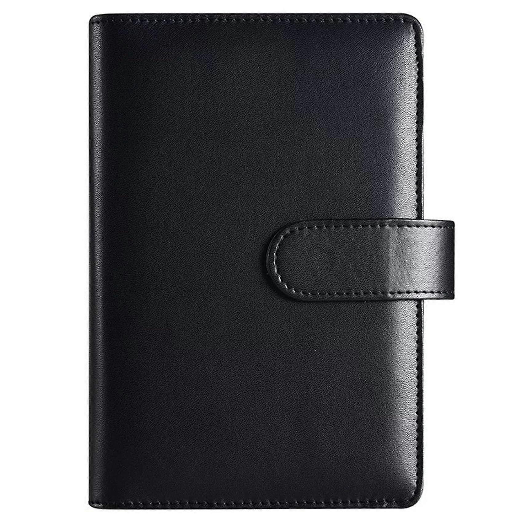 A6 Cover 5 x 7 6 Ring Leather Notebook Cover Refillable Binder
