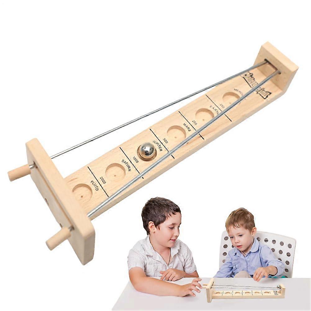 Game Catch The Moon Wooden Ball Game Lunar Balance Challenge For Children And Adults Game Nights And Classes