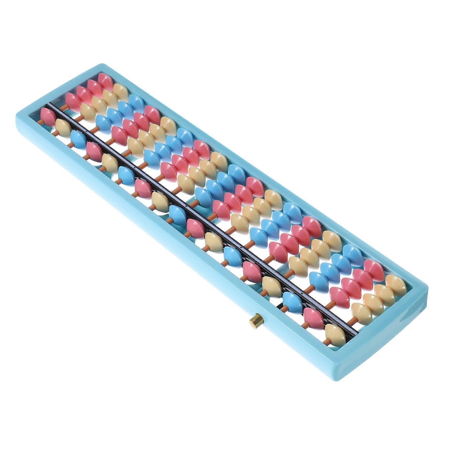 Abacus Colorful Bead Counting Frame for School Office Home Educational Toy for Hand Eye Coordination