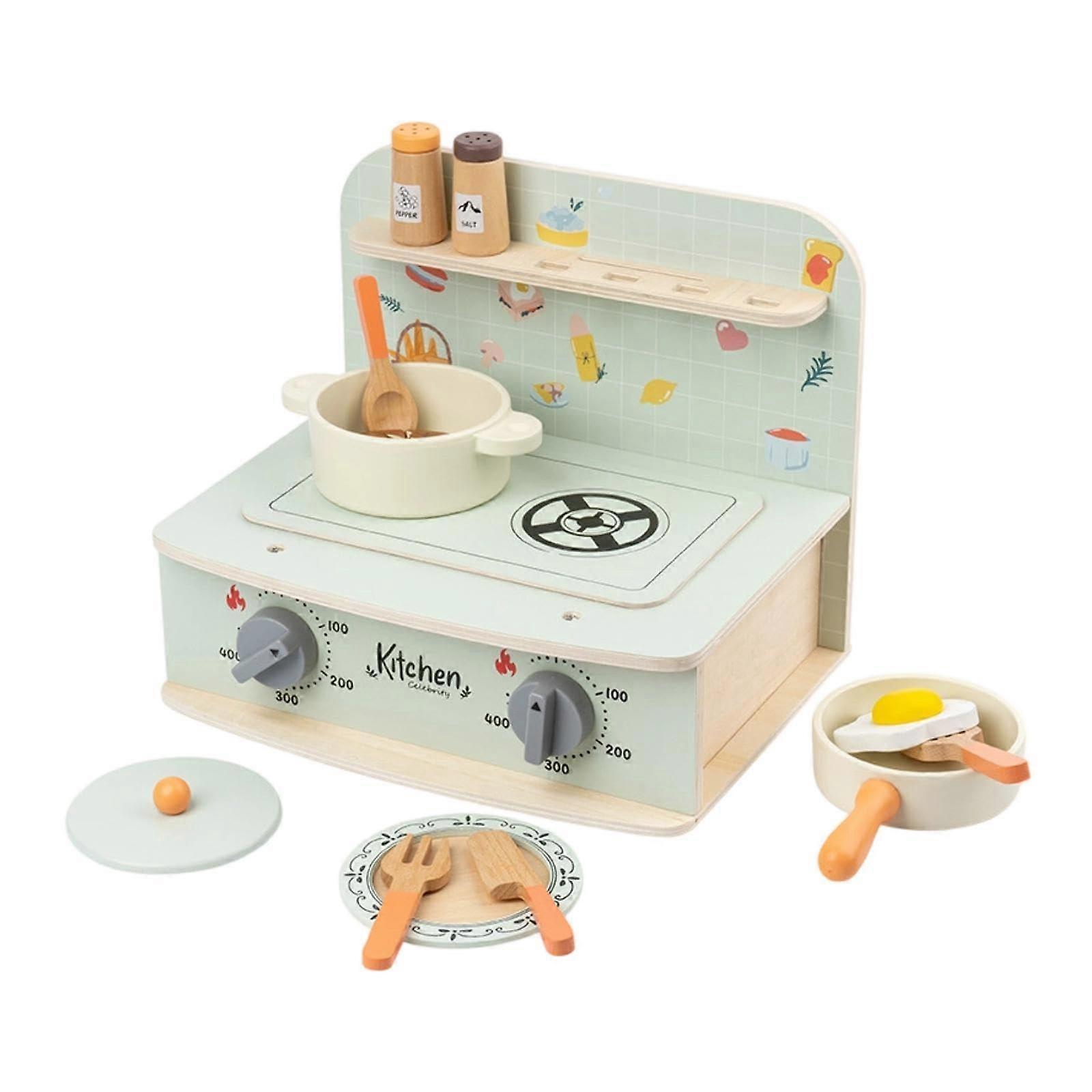 Miniature simulation kitchen toy for toddlers who pretend to cook, toys, crafts, faux furnishings, simulation