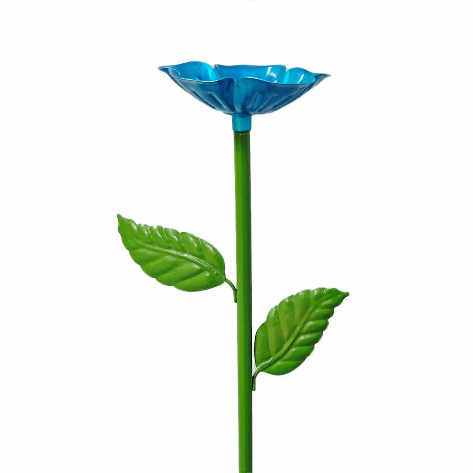 Bee Waterer for Garden Safe Drinking Water Source for Pollinator Bees 8×63cm Blue