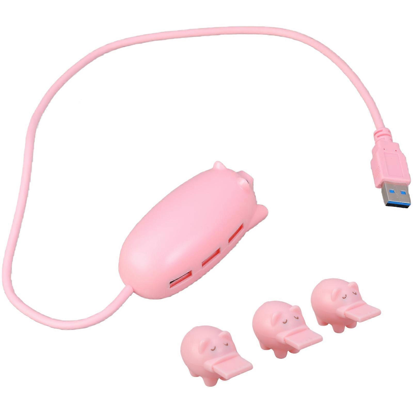 USB to USB2.0 Adapter Charging Cable 3 in 1 USB2.0 Splitter Fast Charging with USB2.0 Port for Phone Laptop Tablets Multicolor