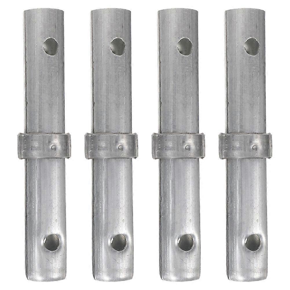 Scaffolding Connector Pins Constructed from Steel for Heavy Duty Use Silver 4pcs