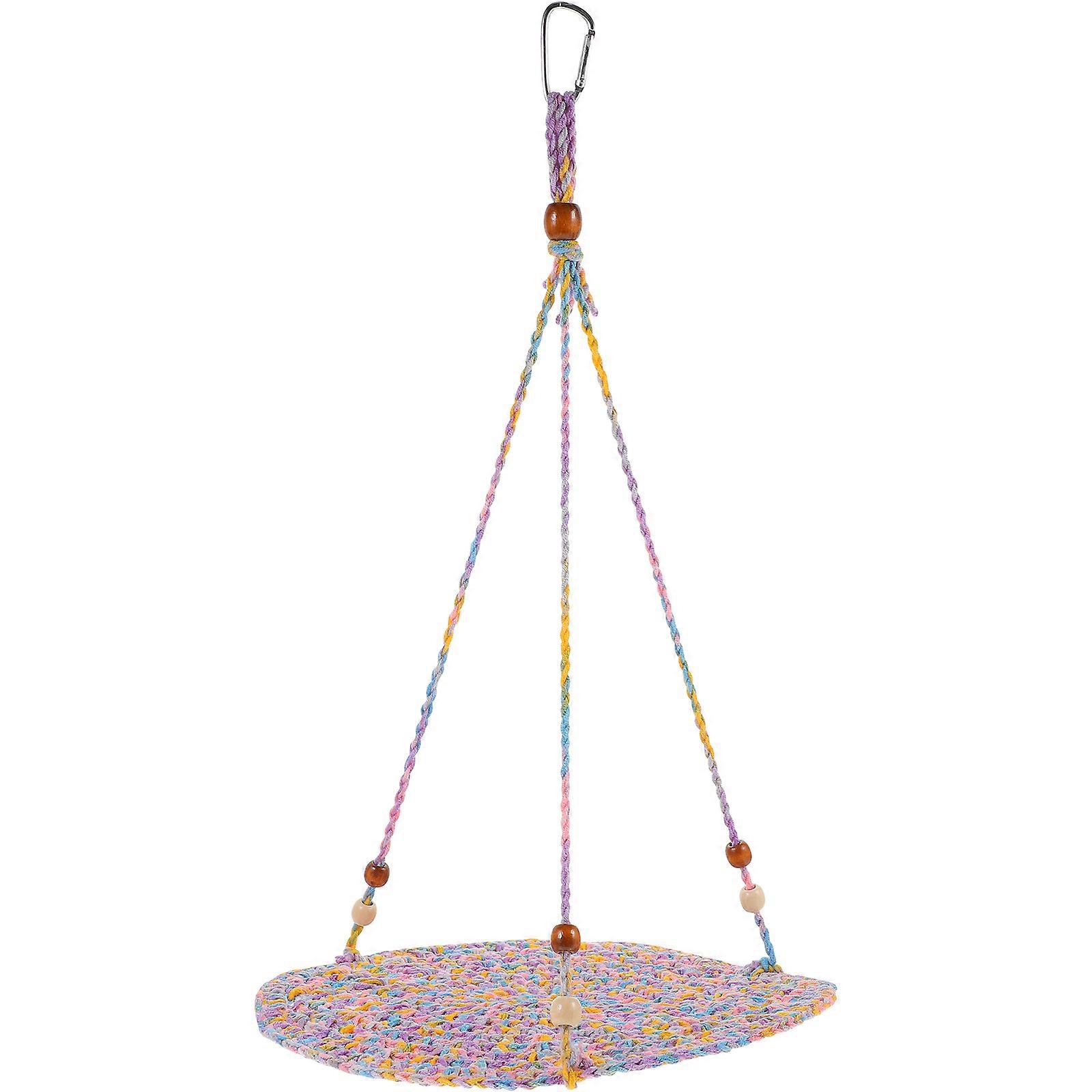 Squirrel Hammock for Crawling Pets, Breathable Mesh Lizard Hanging Bed, Durable Easy Install Swing for Guinea Pigs, Turtles, and Other Small Animals