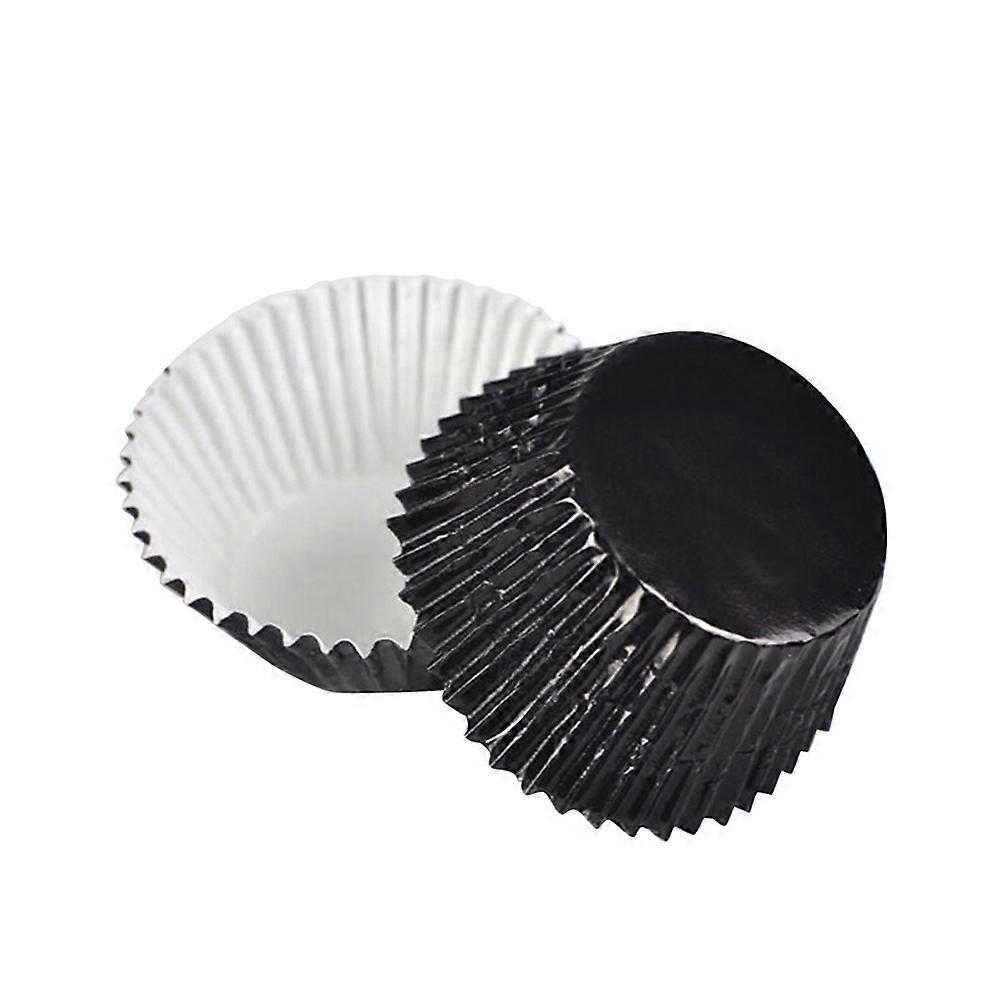 Assorted Color Cake Cup with Paper and Aluminum Foil for Dessert Use Perfect for Parties and Events 200 Pieces