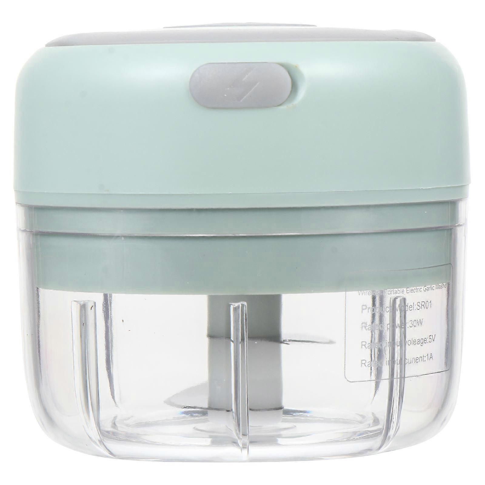 Vegetables Chopper Garlic Masher Mini Kitchen Use 100ml Plastic Odor Elimination Portable Garlic Masher 1Pack