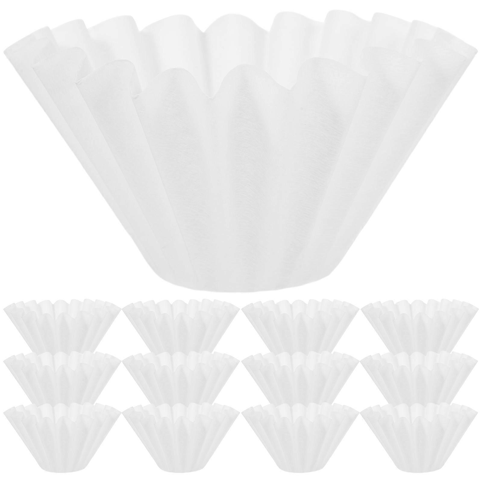 Coffee Filter Paper Cup Coffee Powder Filtering Cups 50Pcs