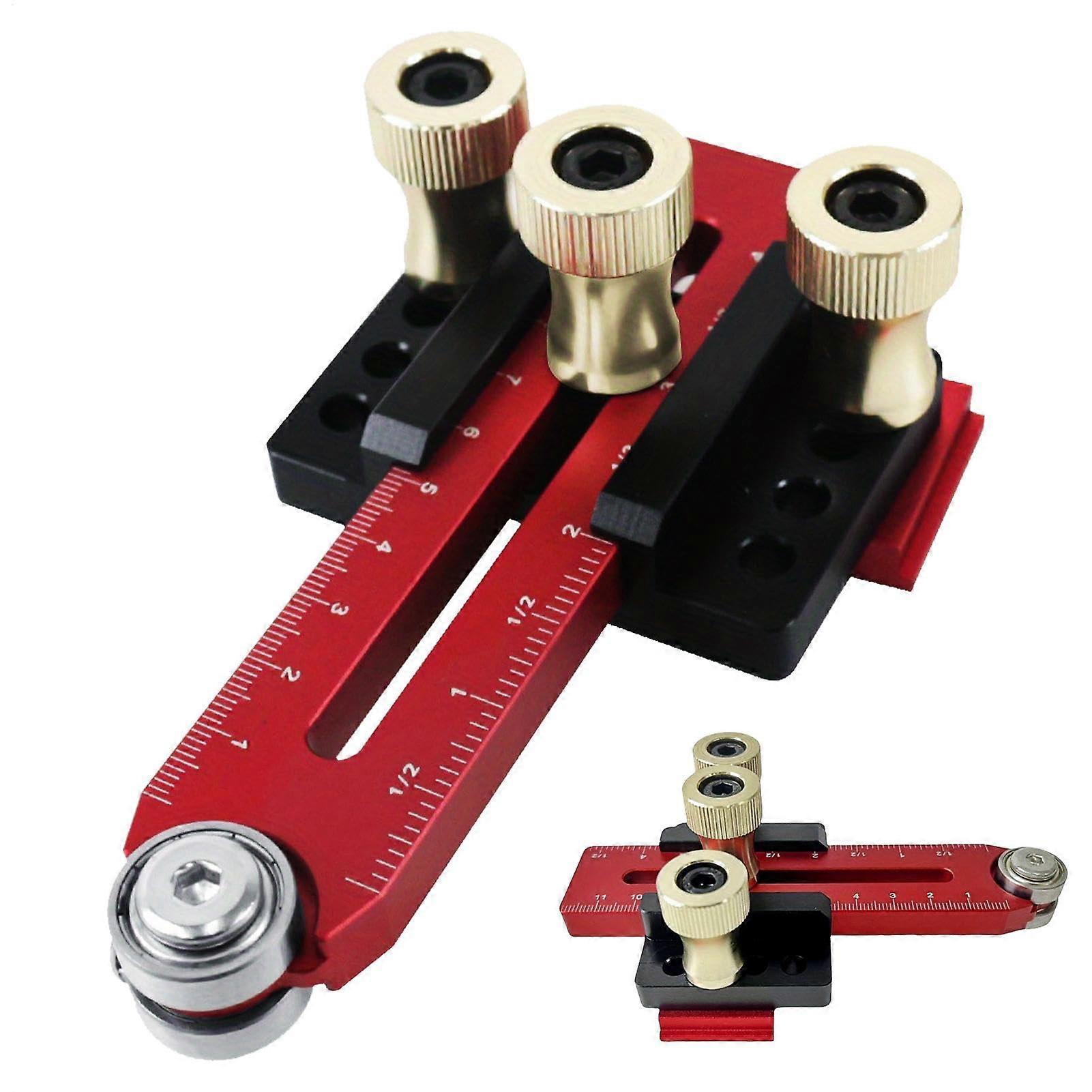 Thin Rip Guide Aluminium Alloy Table Saw RIP Jig Guide Router And Band Saw Compatible Woodworking Tool