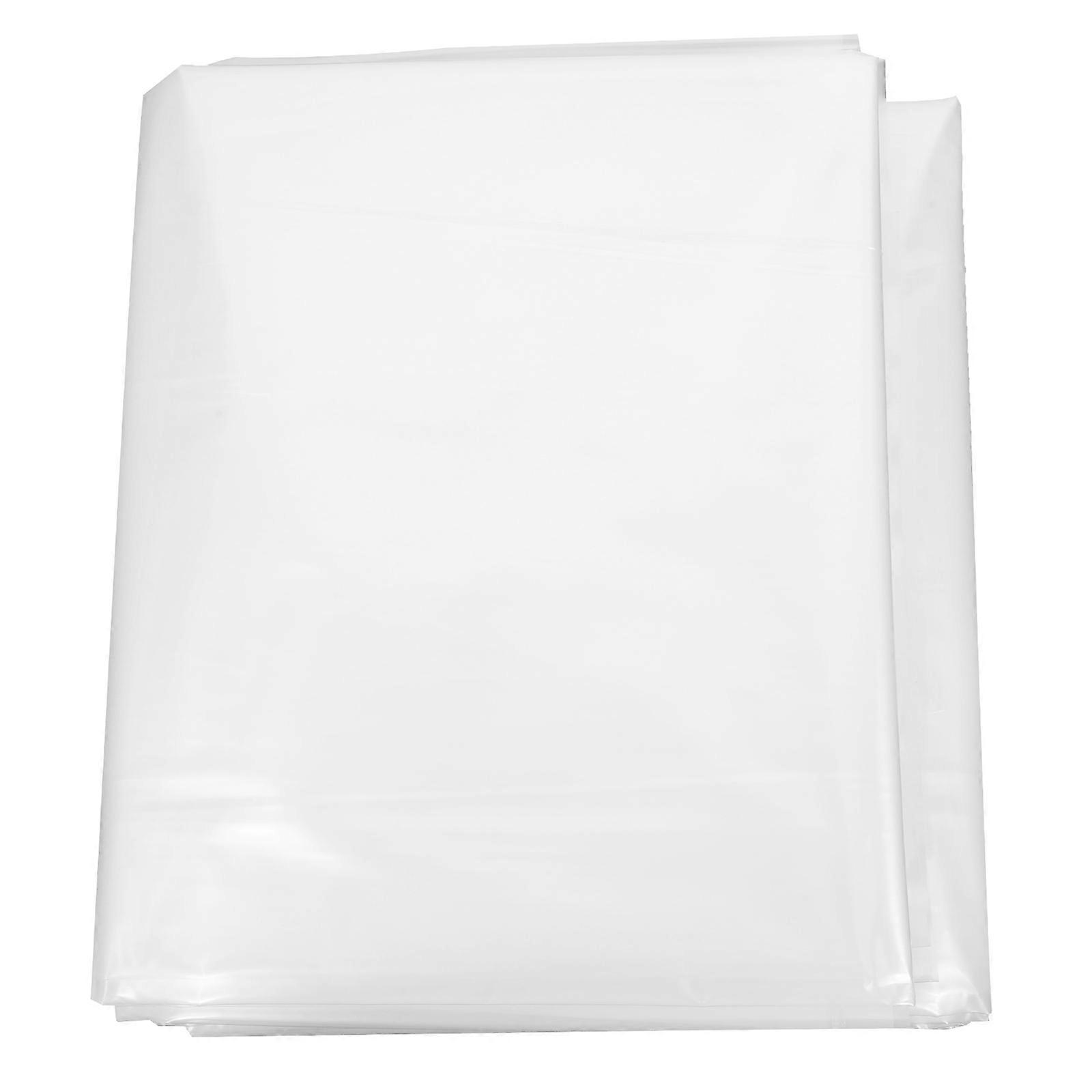 Clear Sofa Seat Cover for Outdoor Use Made of LDPE Plastic Perfect for Moving and Long Term