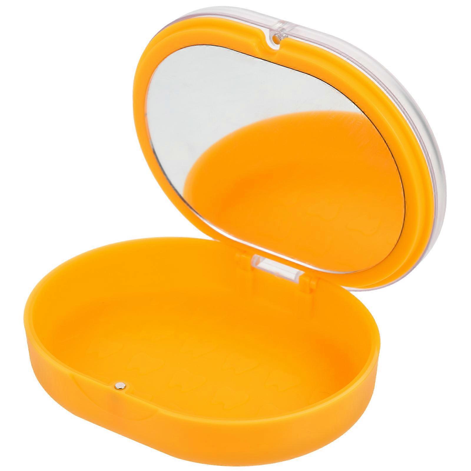 Protective Retainer Case Rectangular Shape Travel Daily Use Breathable Hygienic 1Set