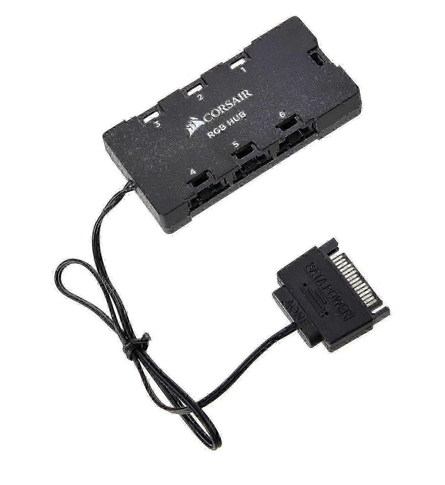 Corsair 6-Port RGB LED Fan Hub for Corsair Lightning Node Pro Commander Crystal
