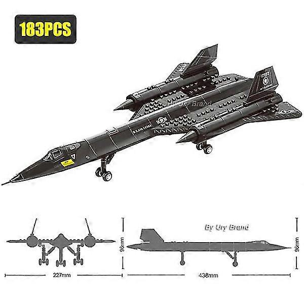 Military Army Airplane Jet Warcraft J-15 Eagle Fighter Modern Warplane Set Airplane Models Building Blocks Toys For Boys - Blocks - 183PCS Without Box
