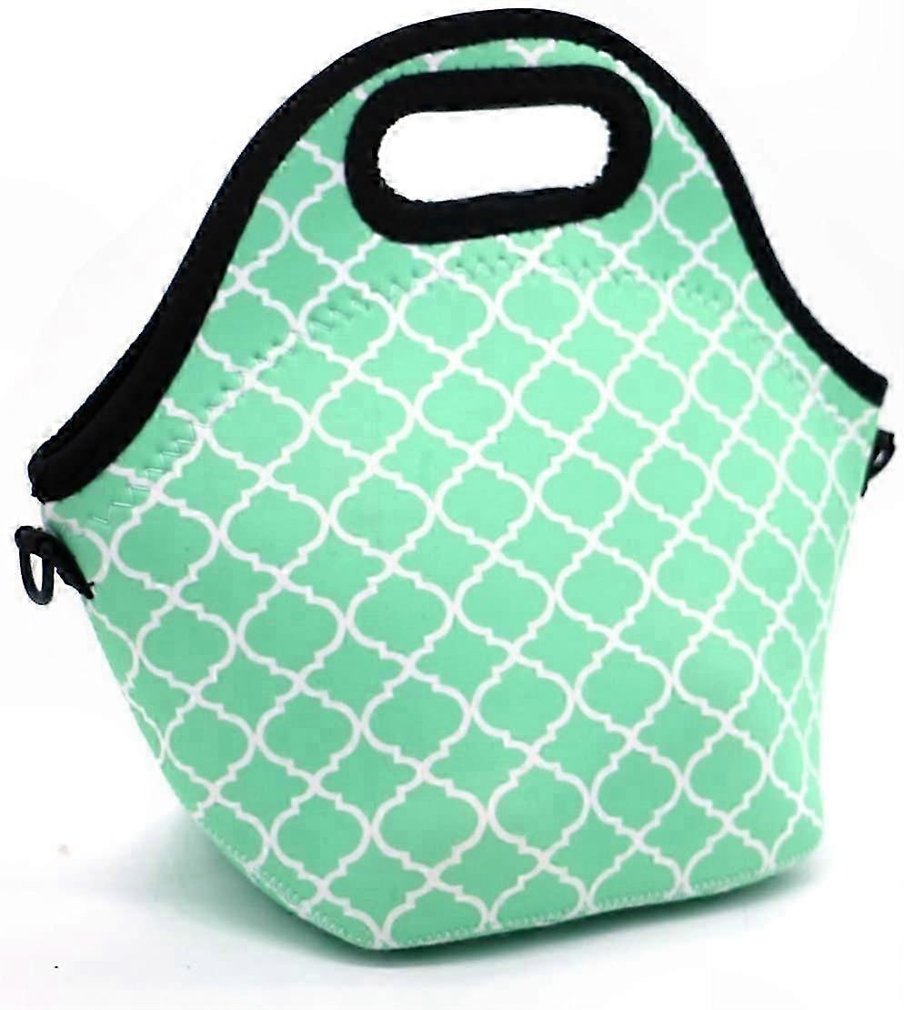 Izolowana przenośna torba na lunch dla kobiet i dzieci, trwałe pudełko termiczne na lunch w kolorze pomarańczowym