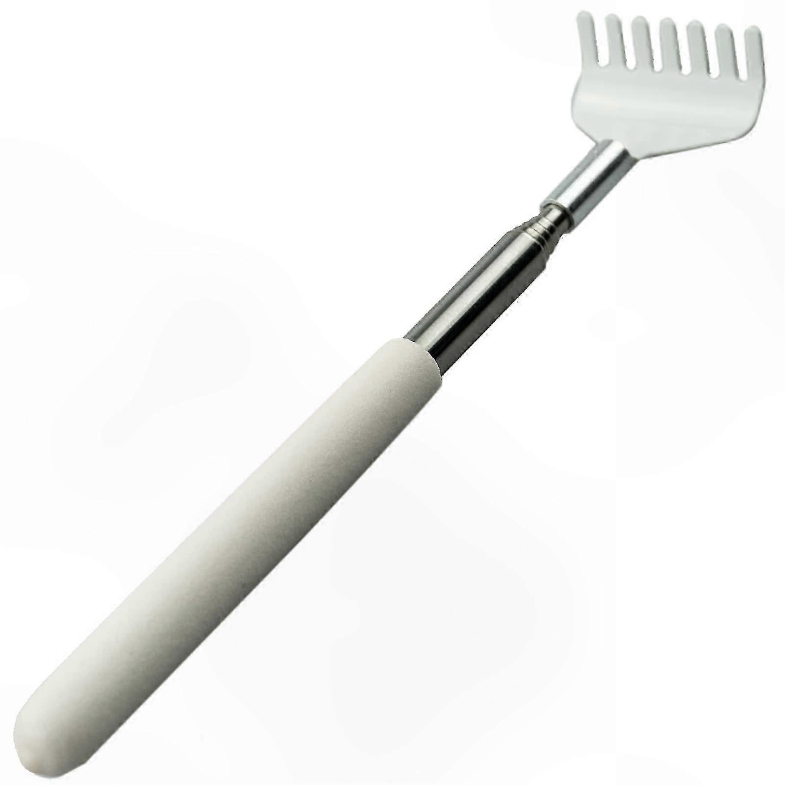Telescoping Back Scratcher Massager, Extendable Stainless Steel Tool for Itch Relief and Relaxation, Portable Design