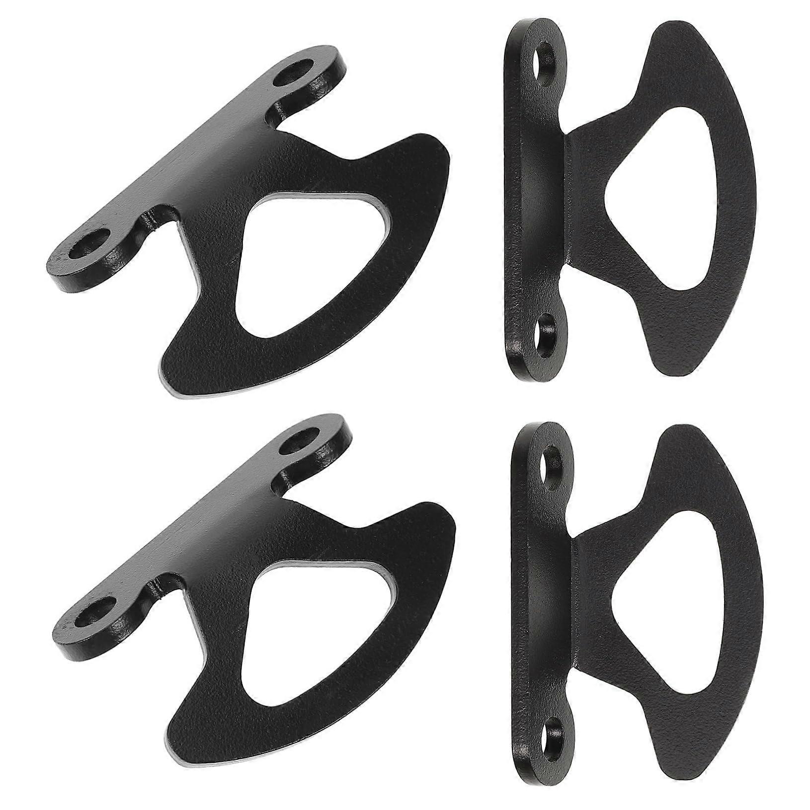 4 Piece Heavy-Duty Cargo Hooks for Truck Bed Installation - Durable Design for Secure Tie-Downs and Enhanced Stability