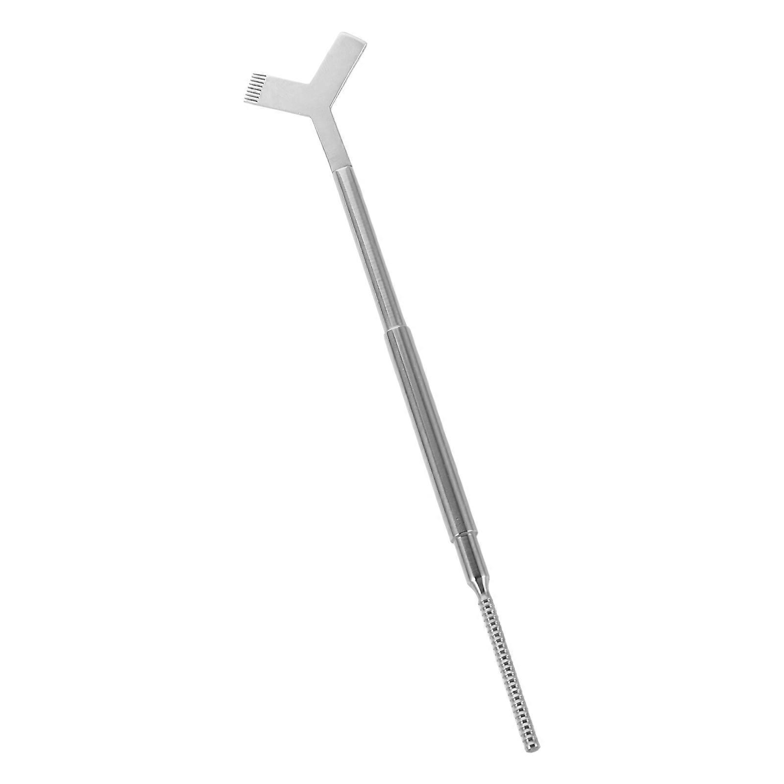 Y Shaped Stainless Steel Eyelash Curling & Separating Tool for Home or Salon Use – Durable and Portable Lash Pick Comb