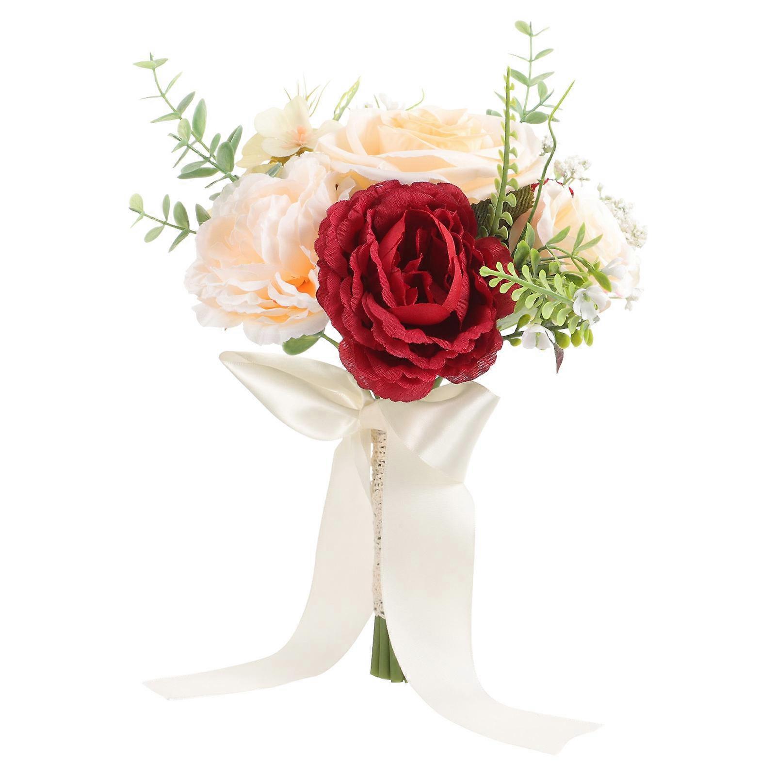 Artificial Rose Flower Heads For Table Decoration And Home Decor In Multi Color With Reliable Silk Material 1Pack
