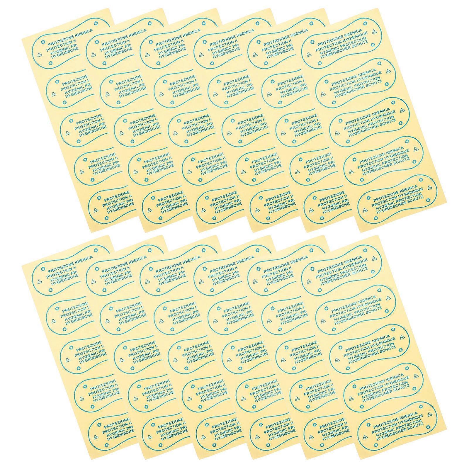 Underwear Adhesive Stickers 100pcs Leak Resistant Liners for Swimsuits, Soft Breathable Material, Universal Sizing, Easy Application for Women