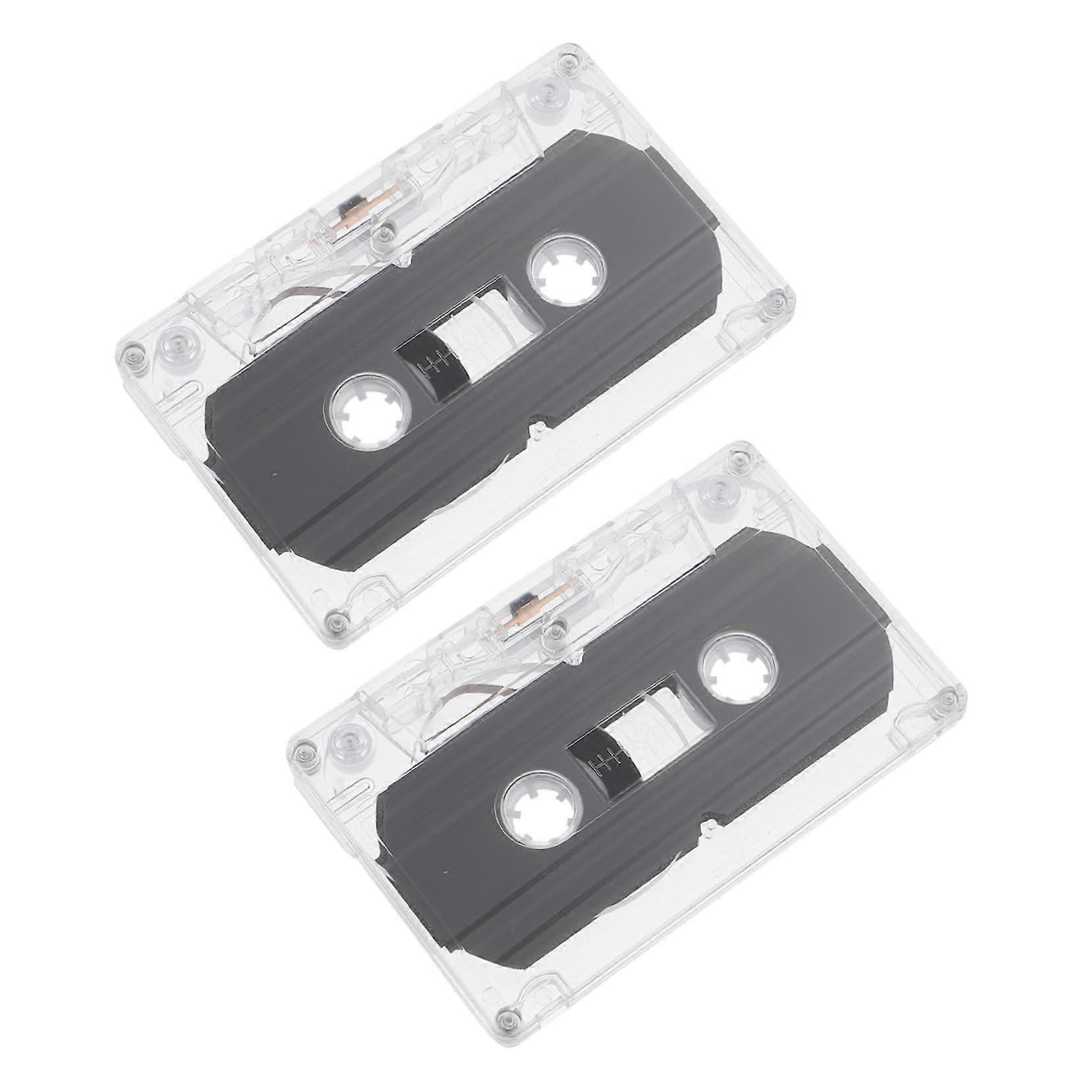 2minute cassettes for audio recorders, lownoise surface, blank cassettes for voice recordings, for DIY projects, retro surprises
