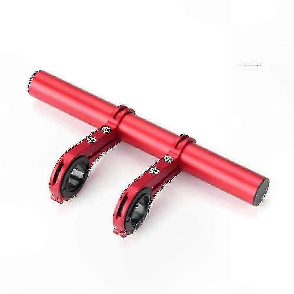Handlebar Extension Mount with Device Holder for Bikes and Motorcycles (Red)