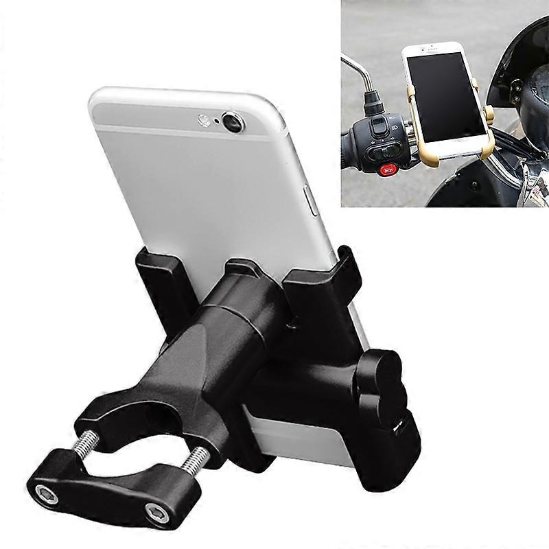 Motorcycle Handlebar Aluminum Alloy Phone Bracket