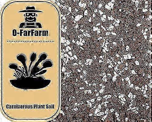 Carnivorous Plant Soil Mix 4qt, Sphagnum Peat Moss Perlite Mix 1:1 Ratio, Carnivorous Soil For Venus, Sundews, And Pitcher Plants1qt