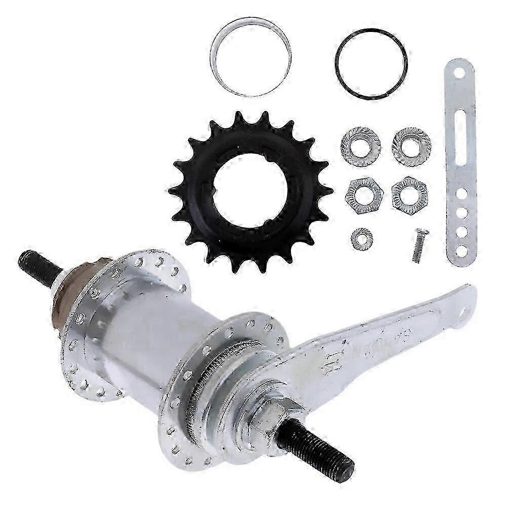 Sykkel baknav for coaster brems - rustfritt stål 32 hull fast/gratis