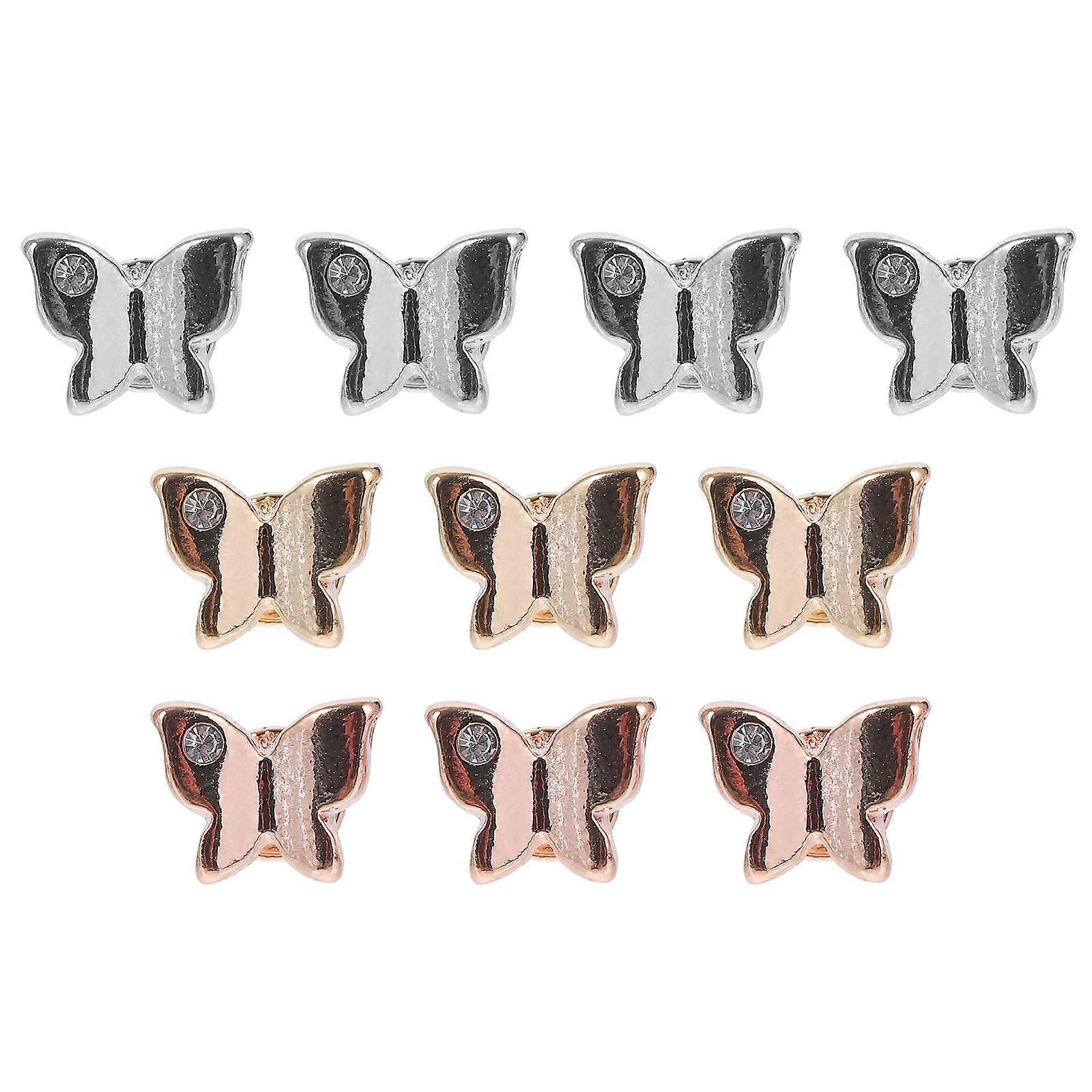 Watch Band Decorative Charms Made of Zinc Alloy for Decoration Assorted Most Bands 10pcs