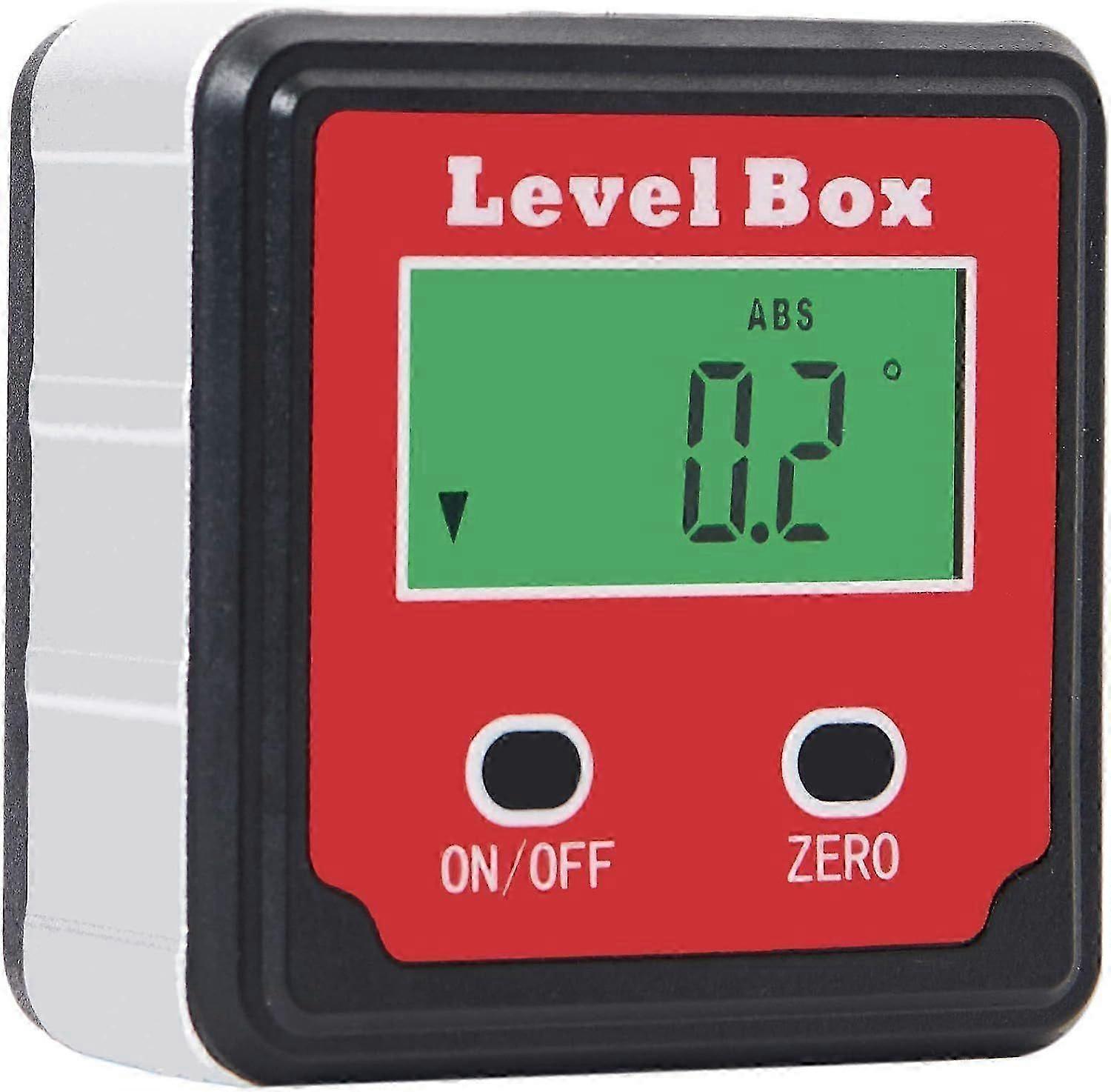 2025 Latest Model  Digital Angle Finder with Backlit LCD Display - Protractor and Inclinometer with