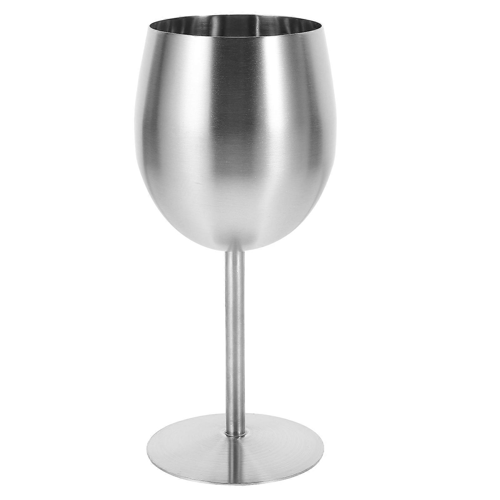 Stainless Steel Red Wine Goblet, Unbreakable Cocktail Cup for Parties, Restaurants & Home Use, Easy to Clean Drinking Cup