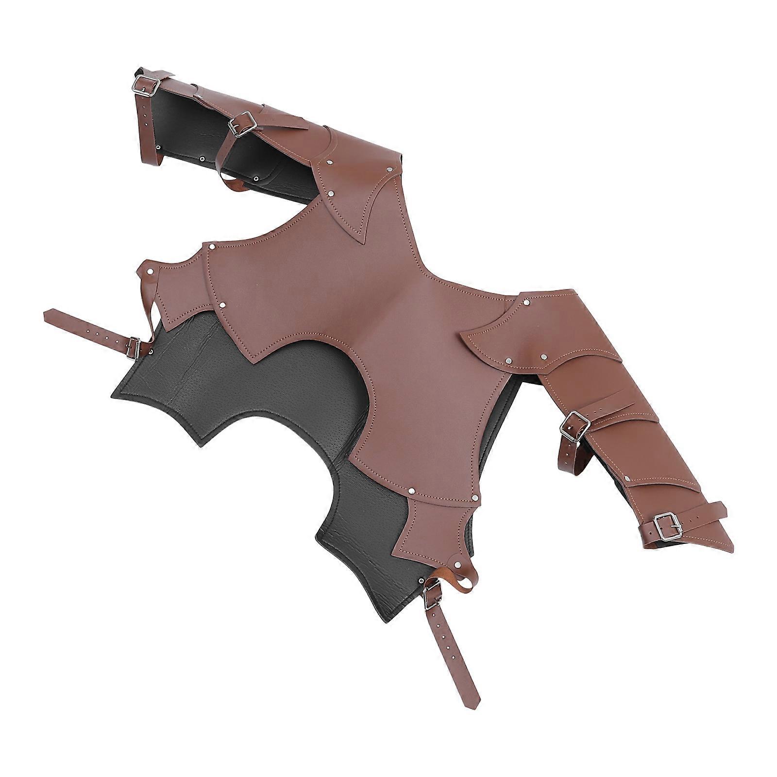 Medieval Shoulder Guard 1Pack PU Costume Accessories For Men At Animation Exhibition And Cosplay Events
