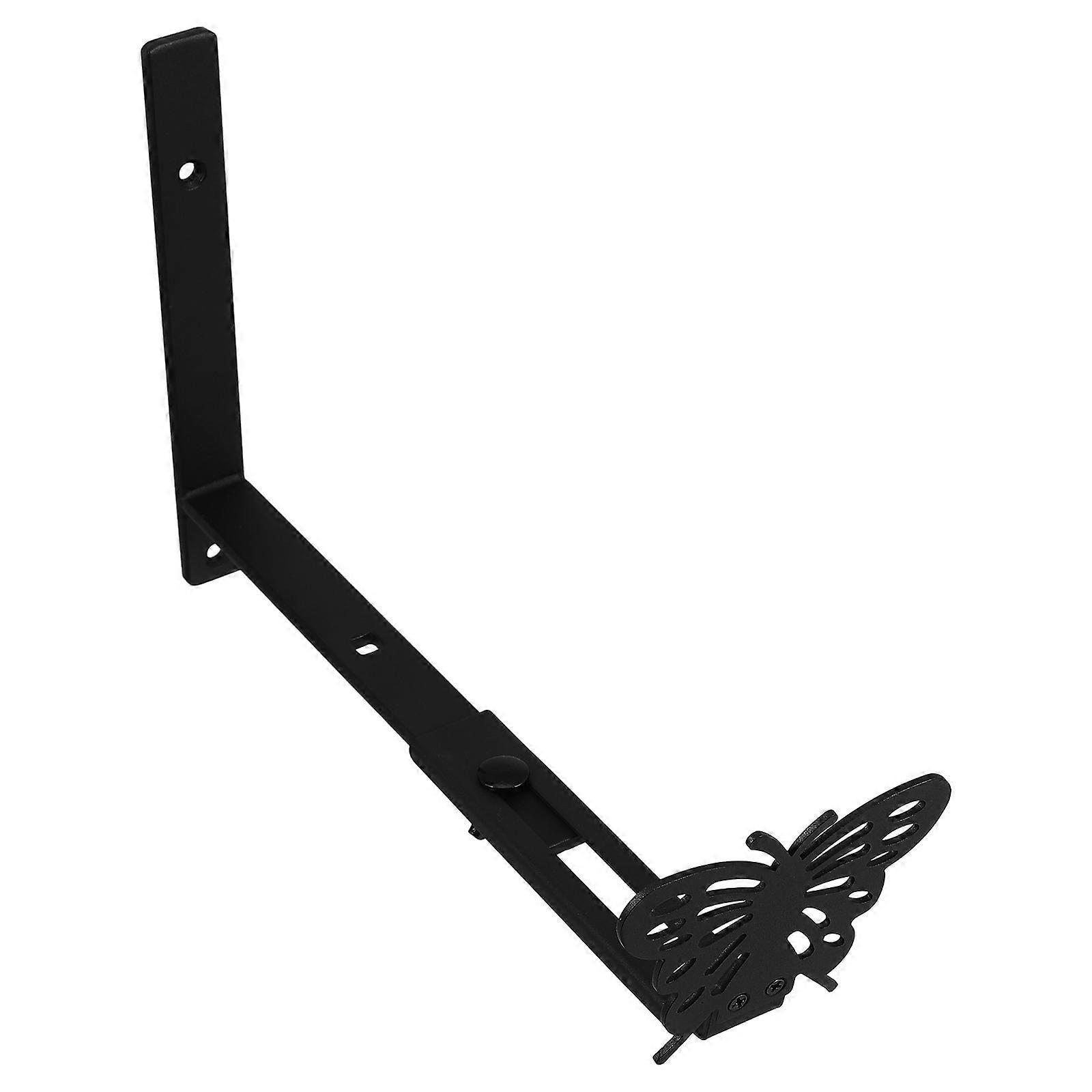 Sturdy Butterfly Window Box Planter Bracket for Railings – Decorative Flower Pot Support for Balcony and Outdoor Use with Even Weight Distribution
